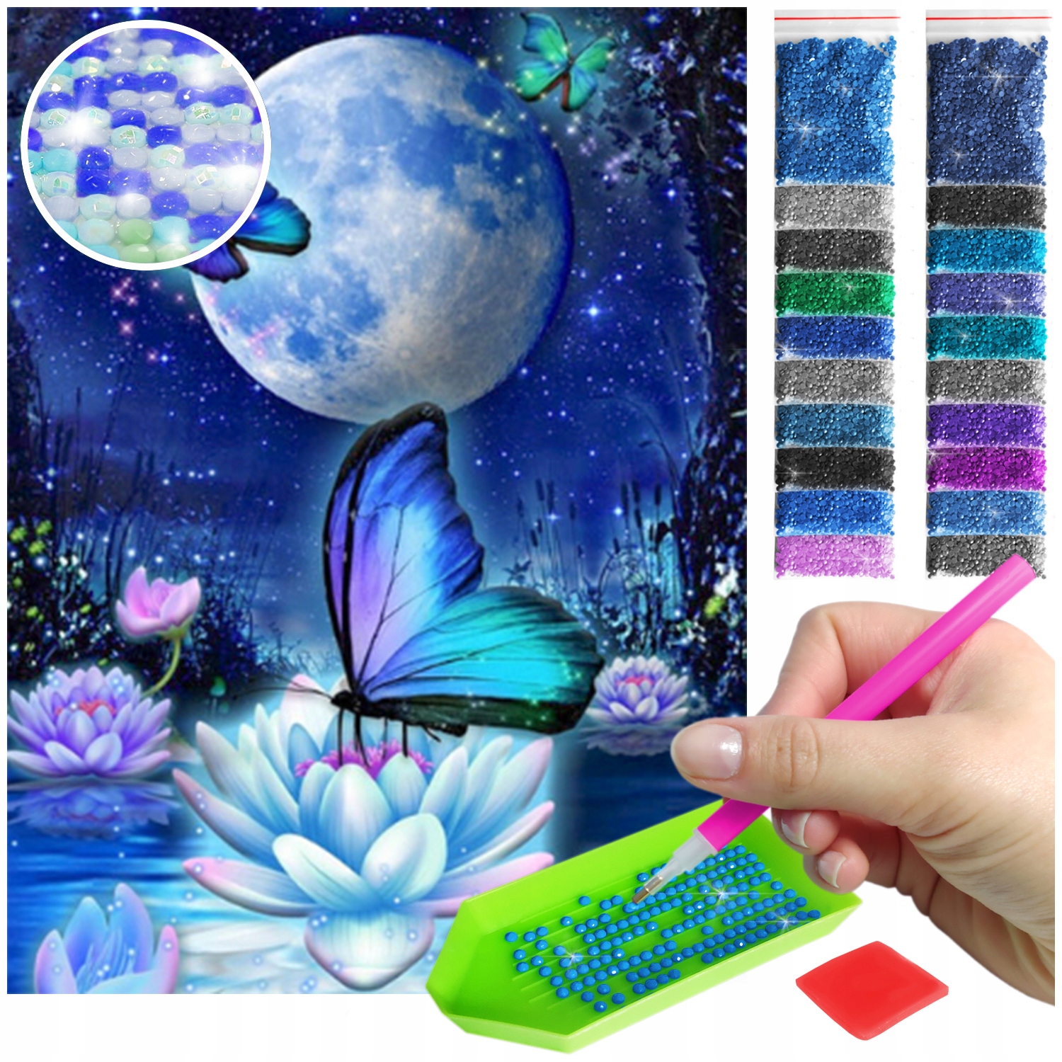 Diamond painting 30x40 (NO. AS003-AB003)