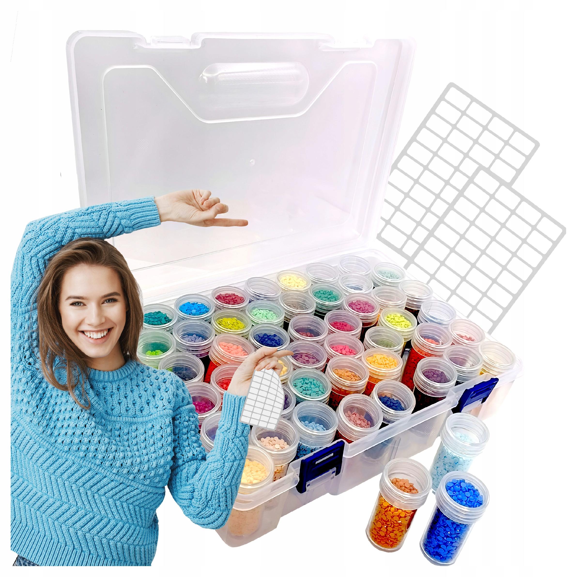 Diamond painting storage (48 bottle)