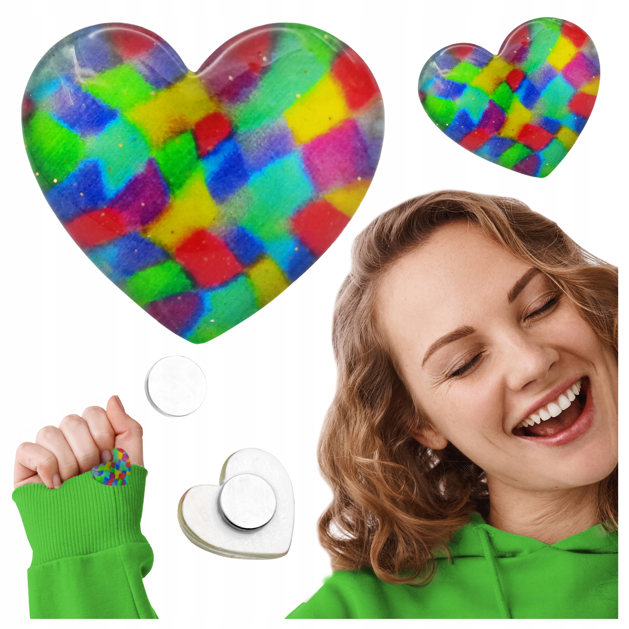 Heart magnet for Diamond Painting (NO. 04)