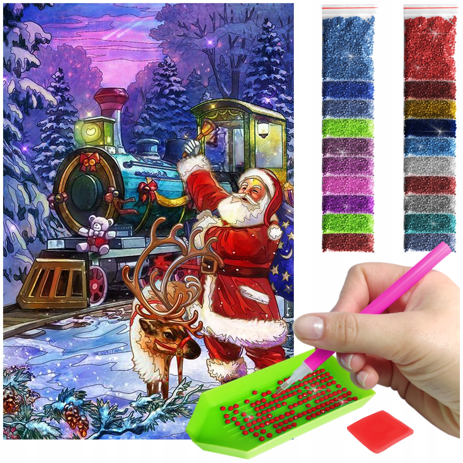 Diamond painting 40x60 (NO. DM028-KB020-DP265)