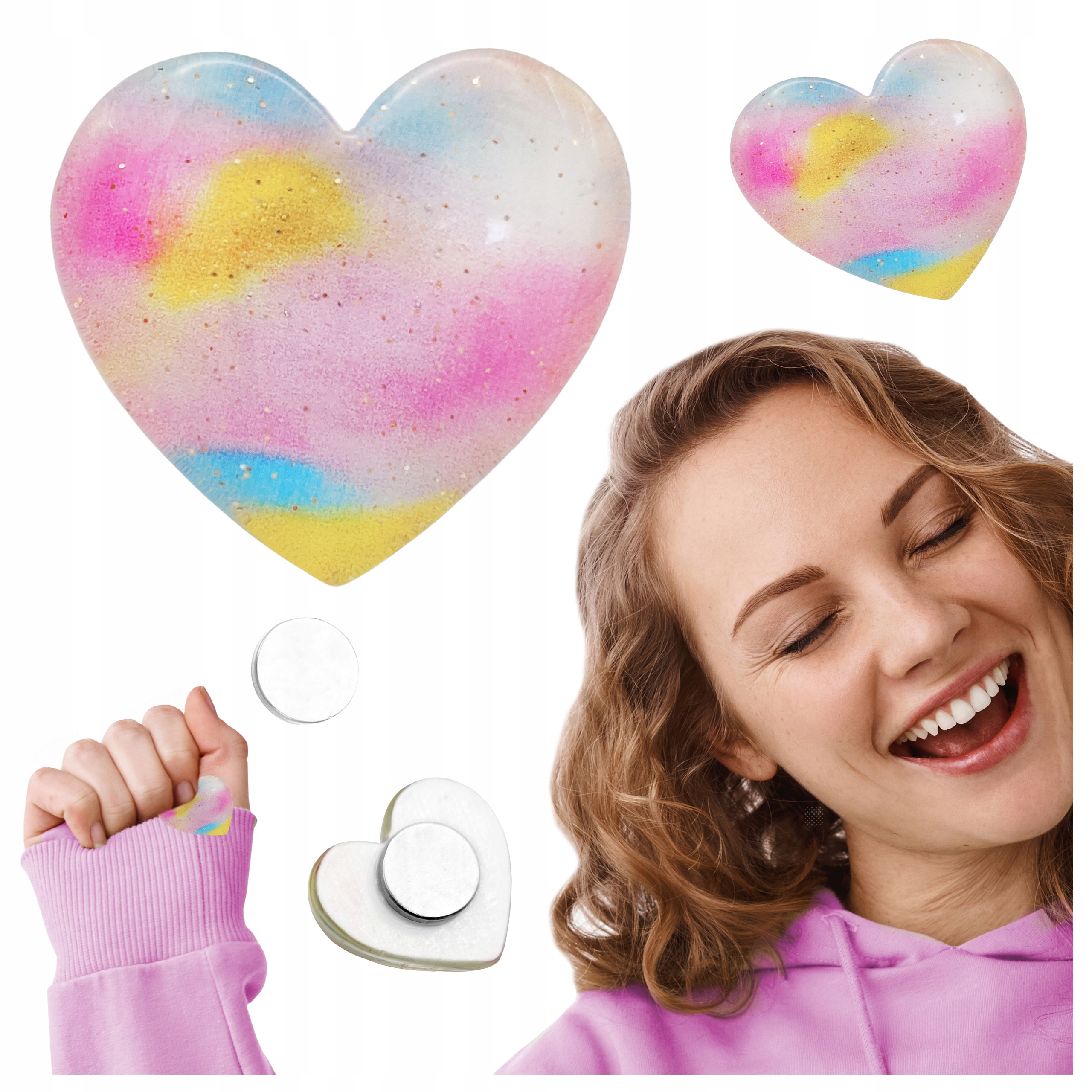 Heart magnet for Diamond Painting (NO. 02)