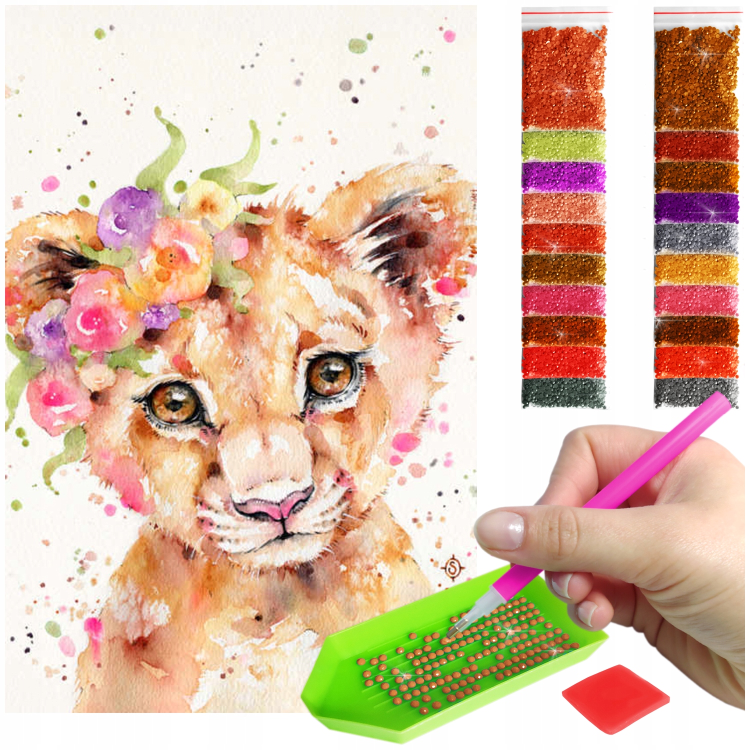 Diamond painting 40x60 (NO. KB122)