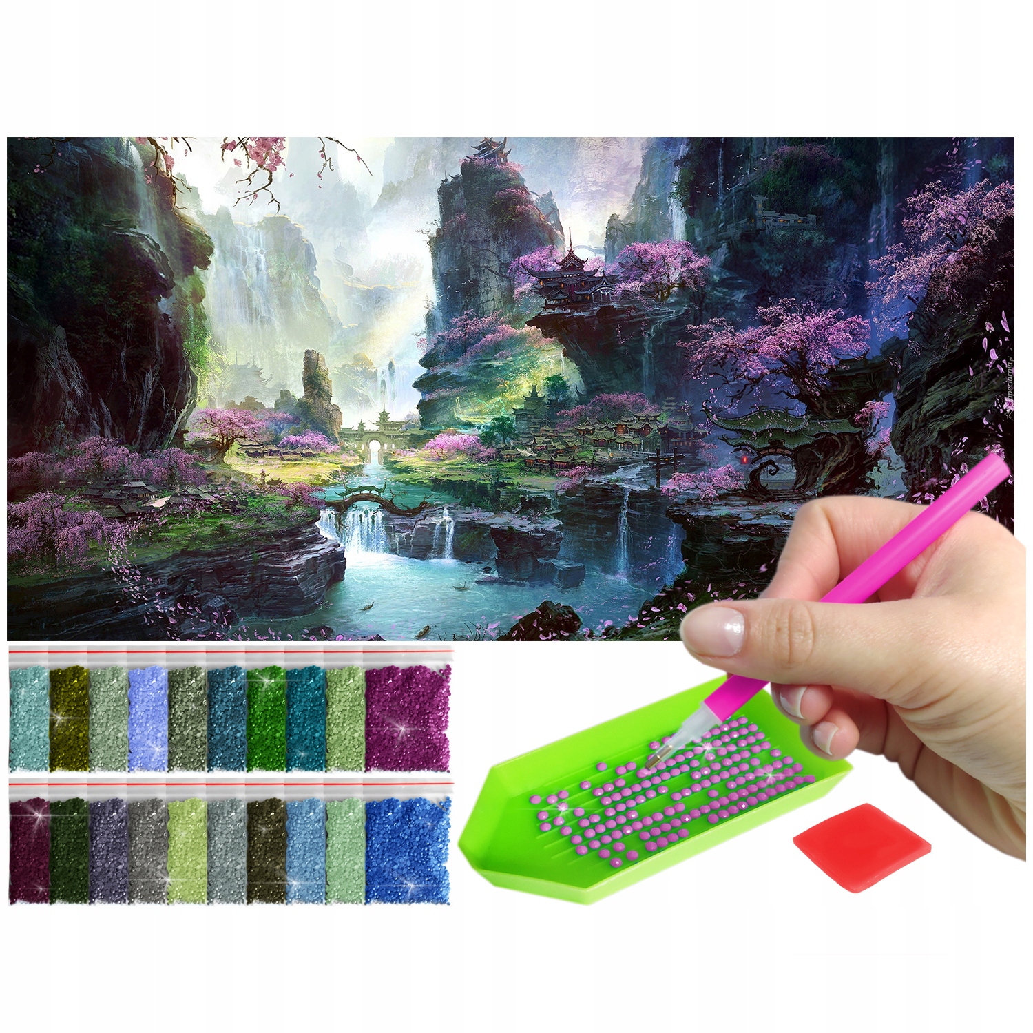 Diamond painting 40x80 (NO. DL010-DP348)