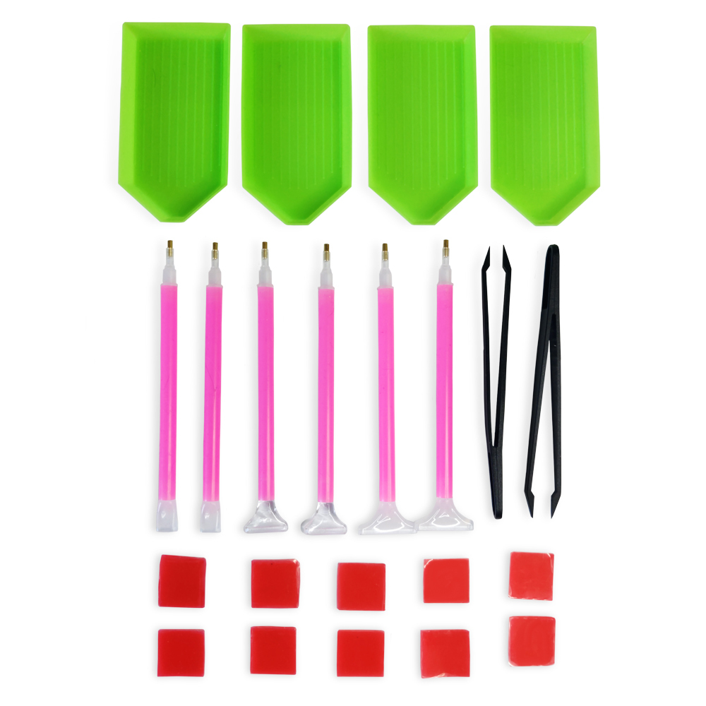Diamond painting accessories (22 pcs)