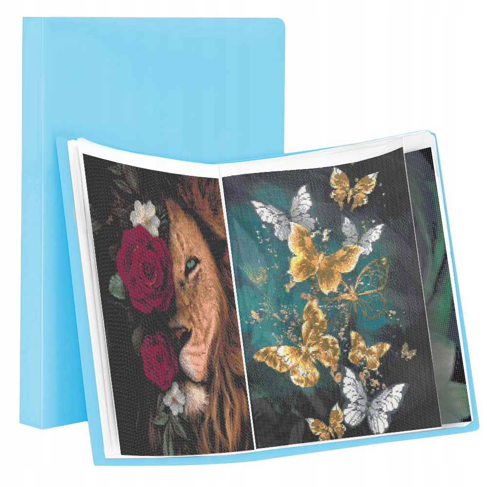 Album (format A2) for diamond painting (BLUE)