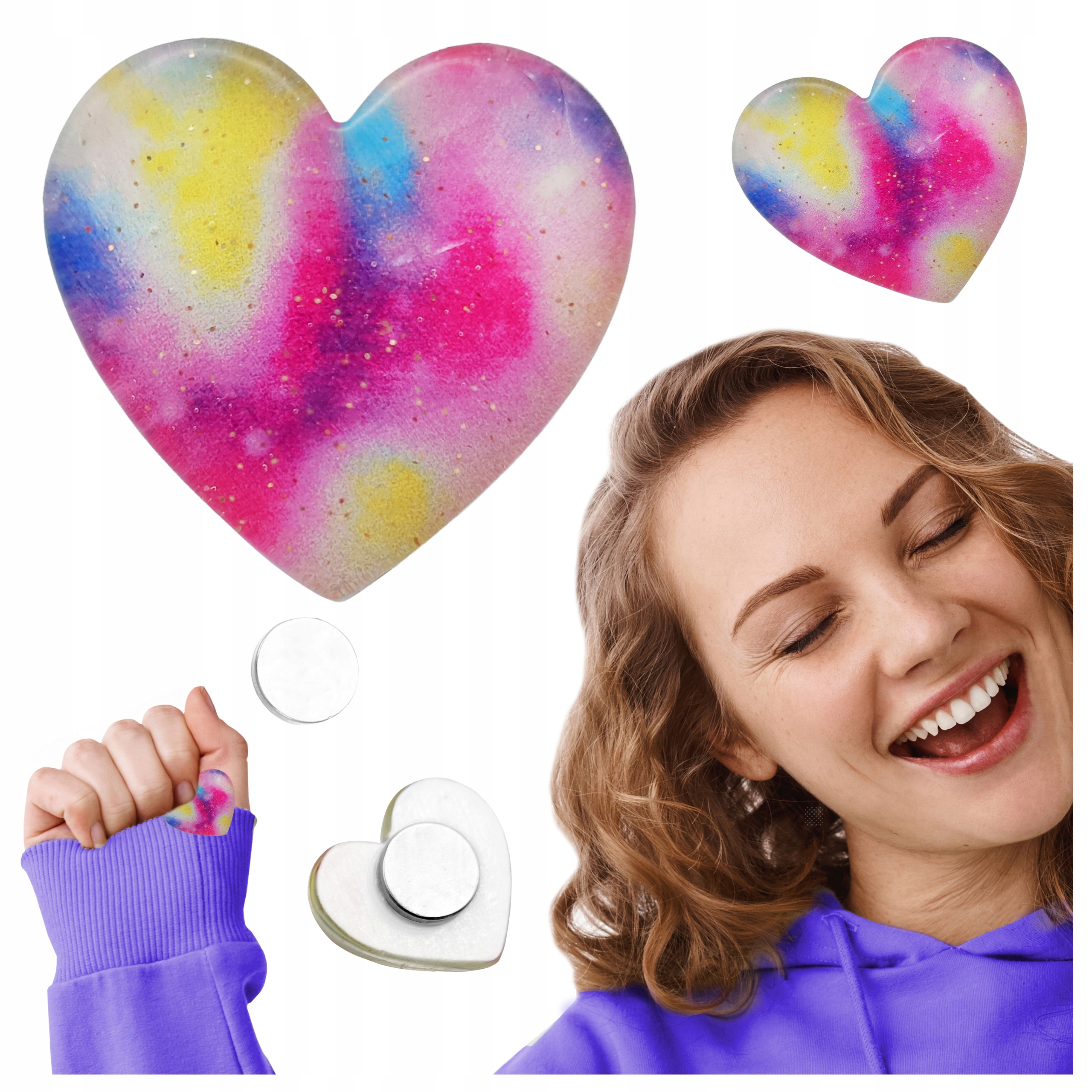 Heart magnet for Diamond Painting (NO. 03)
