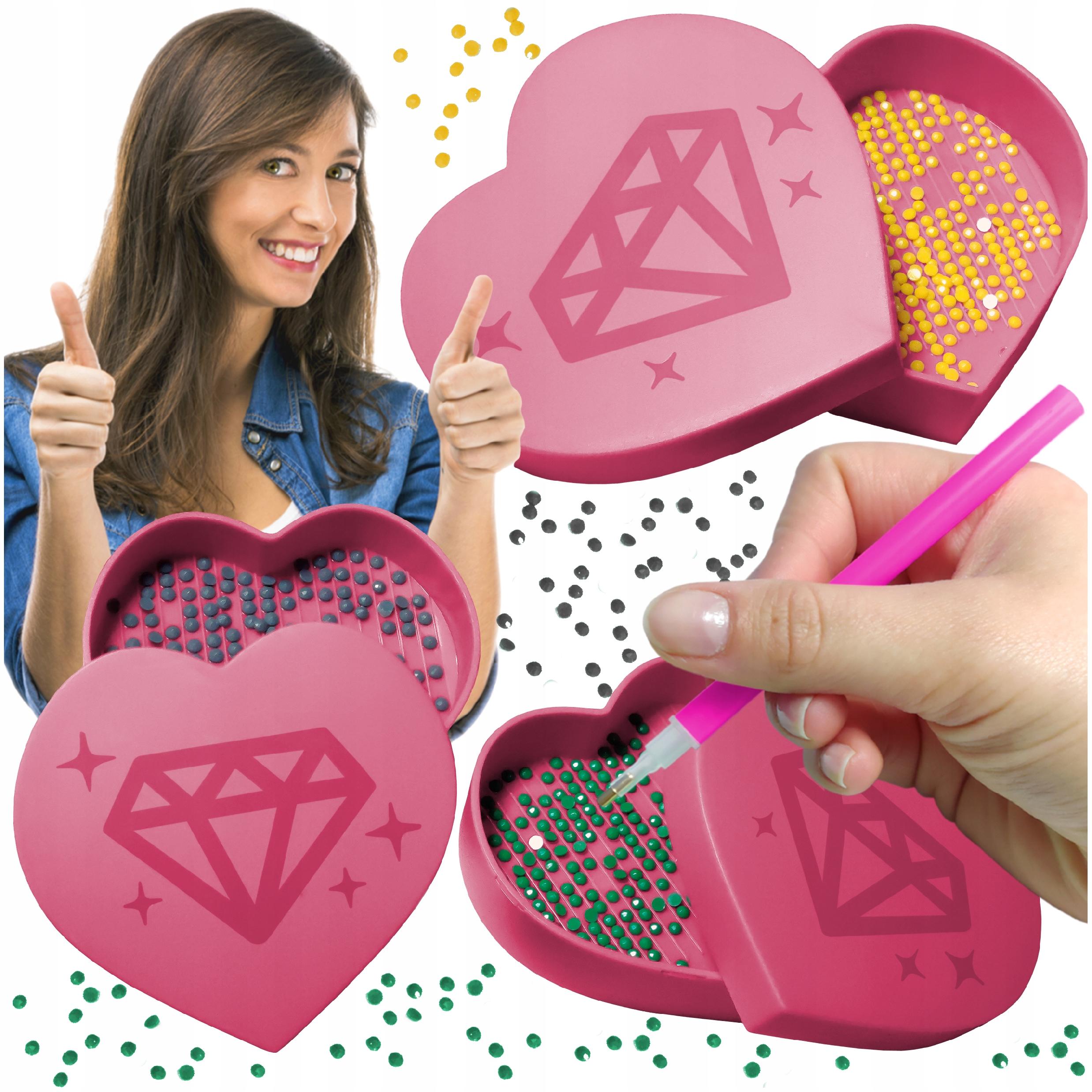 LOVE diamond plate set (Pink)
