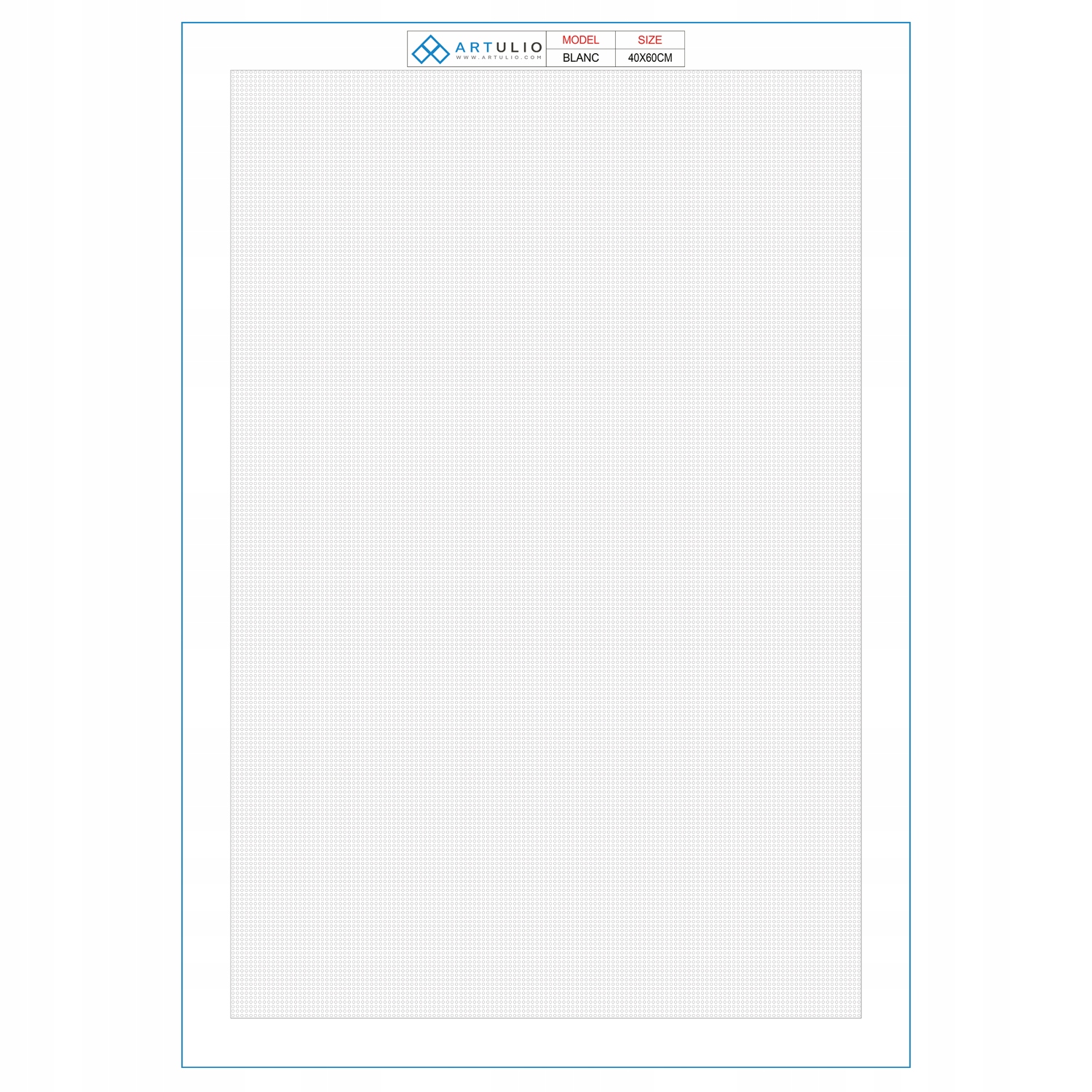 Diamond painting empty canva (40x60cm)