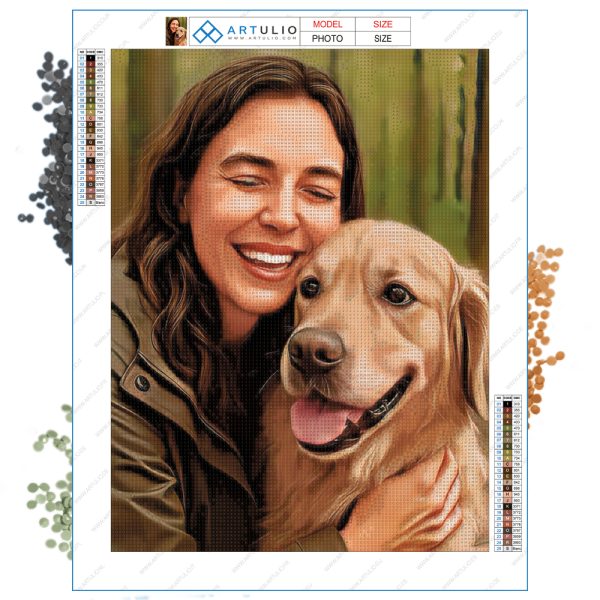 Personalized Diamond painting (30x40 cm) - obrazek 2