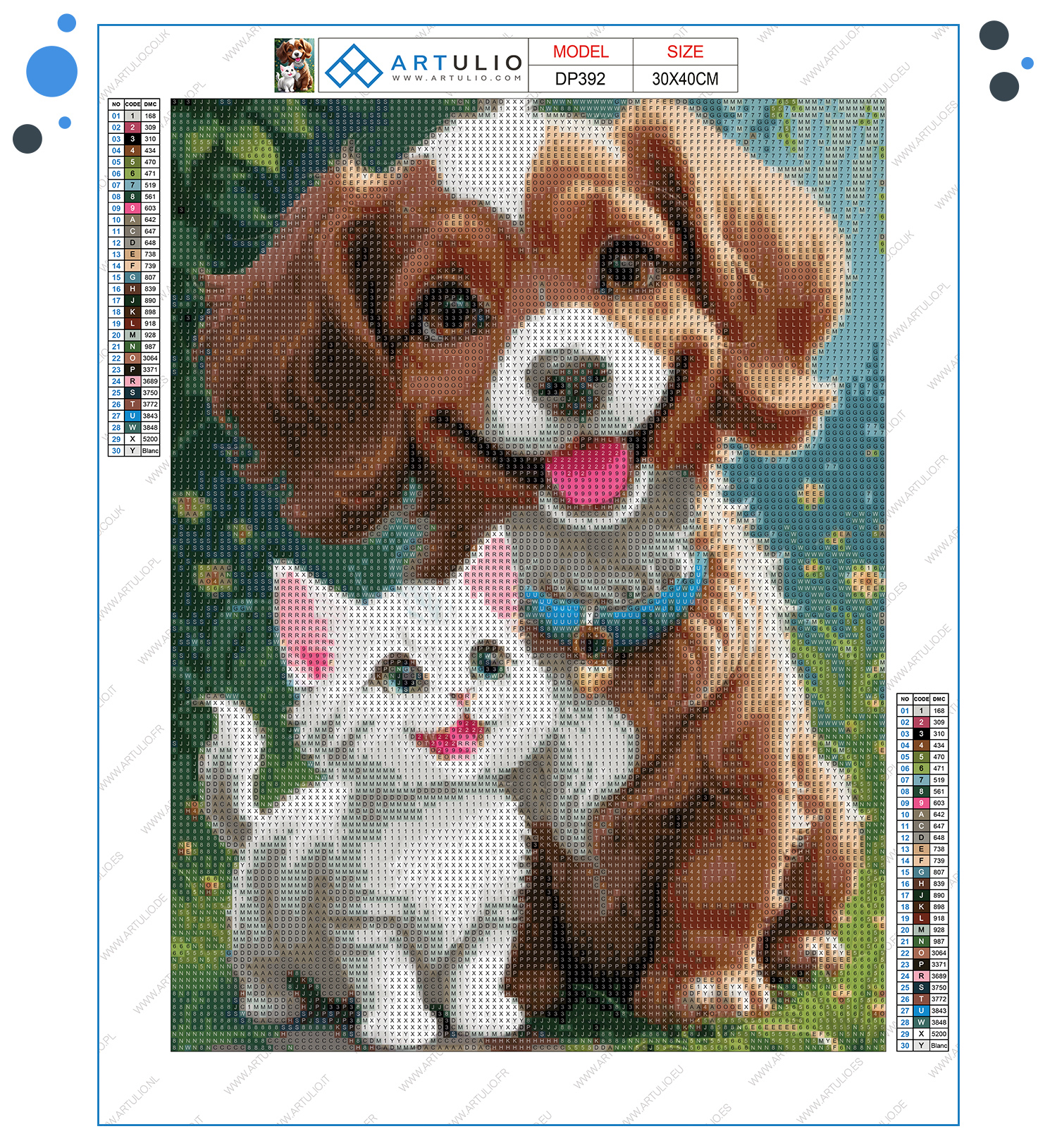 Diamond painting 30x40 (NO. DP392) - obrazek 4