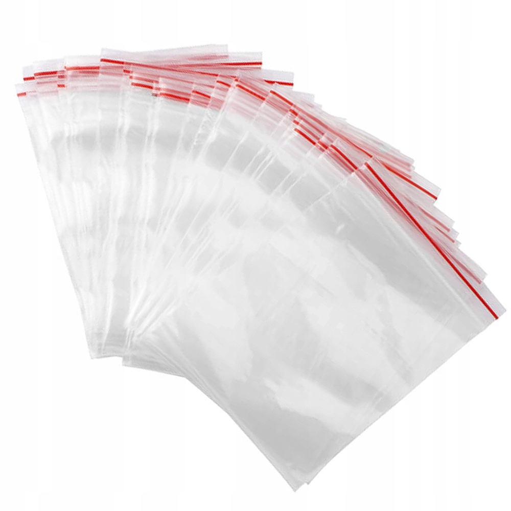 Woreczki strunowe 6cm x 8cm (zestaw 100szt.)