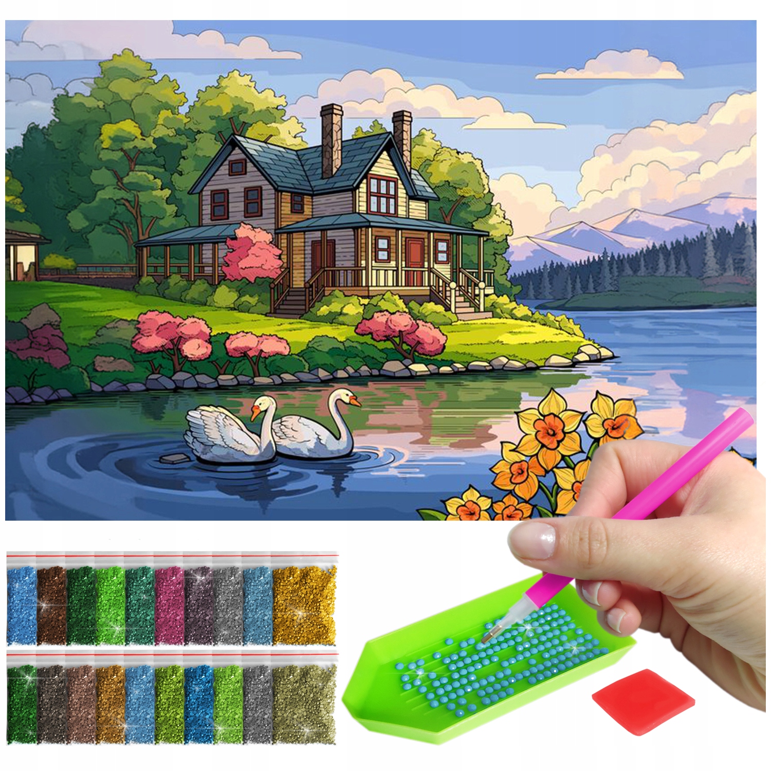 Diamond painting 40x60 (NO. KB224)