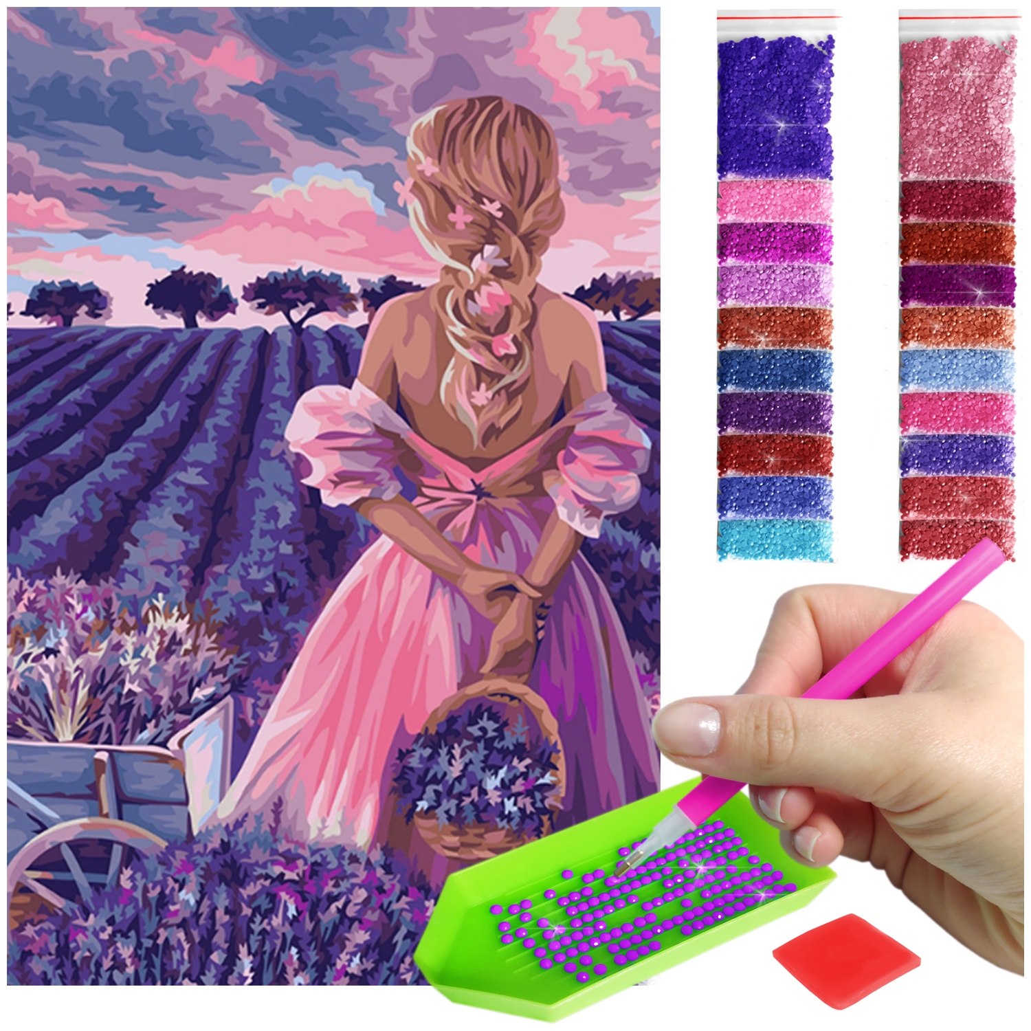 Diamond painting 40x60 (NO. DM027-KB120)