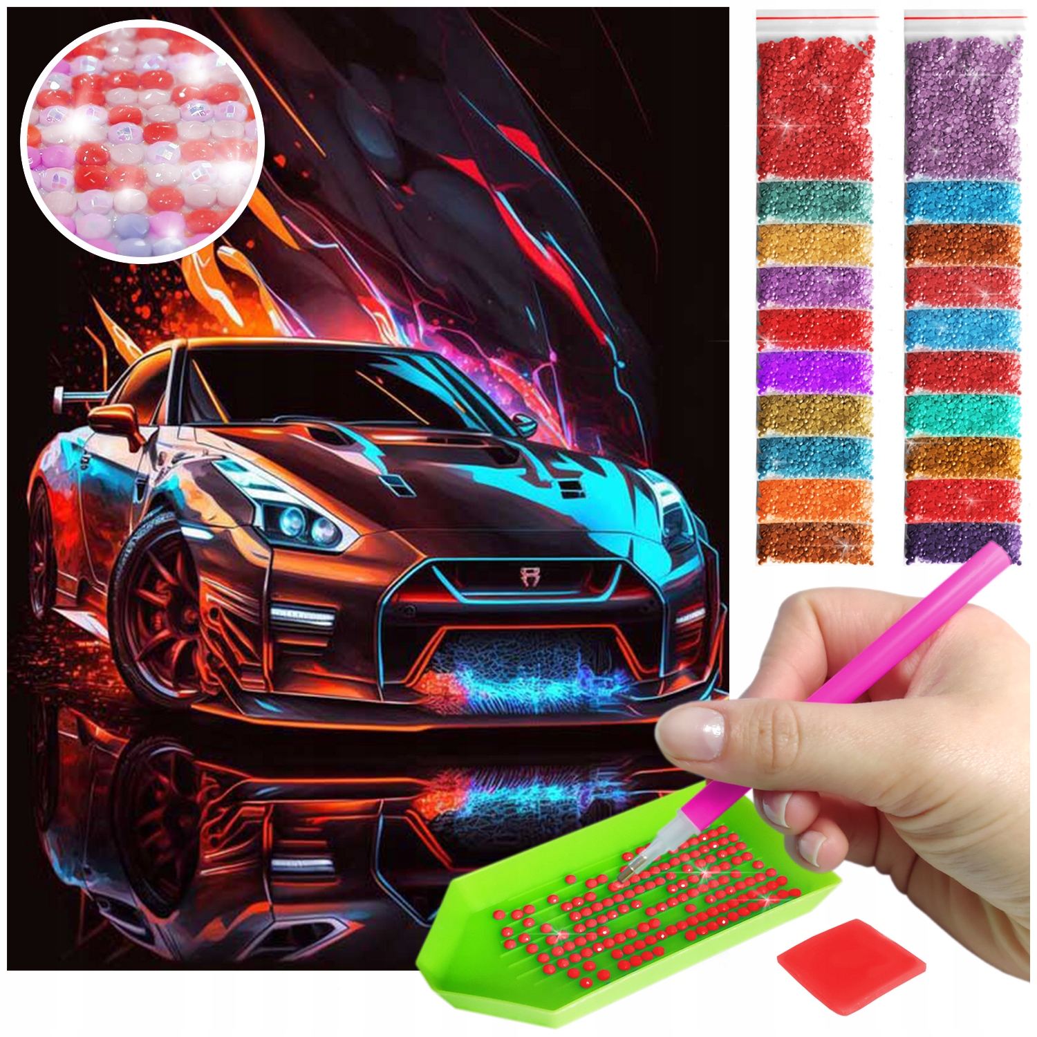 Diamond painting 30x40 (NO. AS022)
