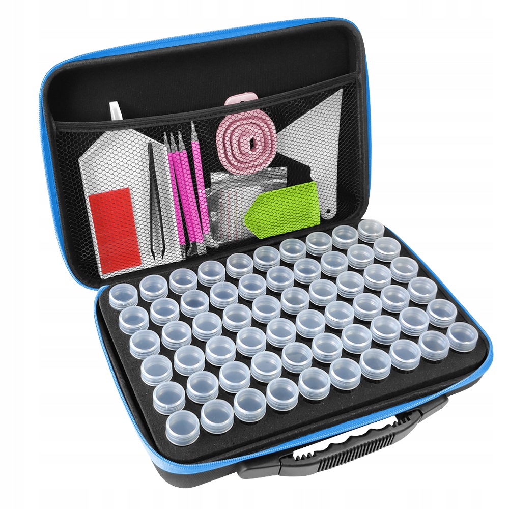Diamond painting accessories suitcase (Violet)