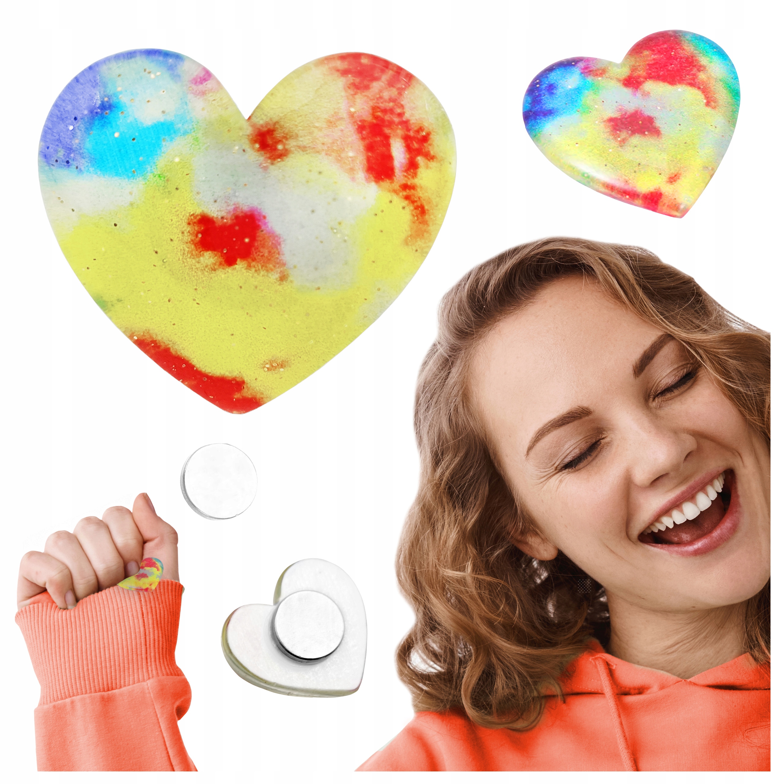 Heart magnet for Diamond Painting (NO. 01)
