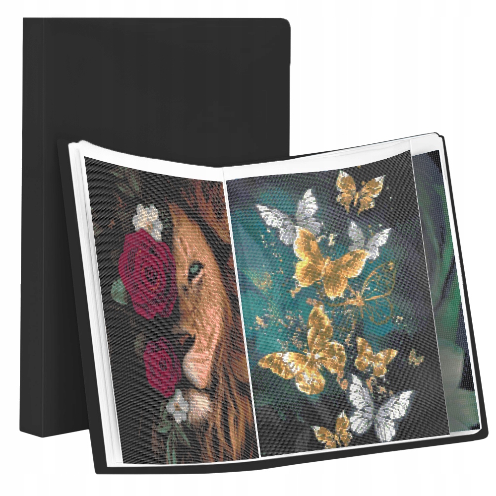 Album (format A2) for diamond painting (BLACK)