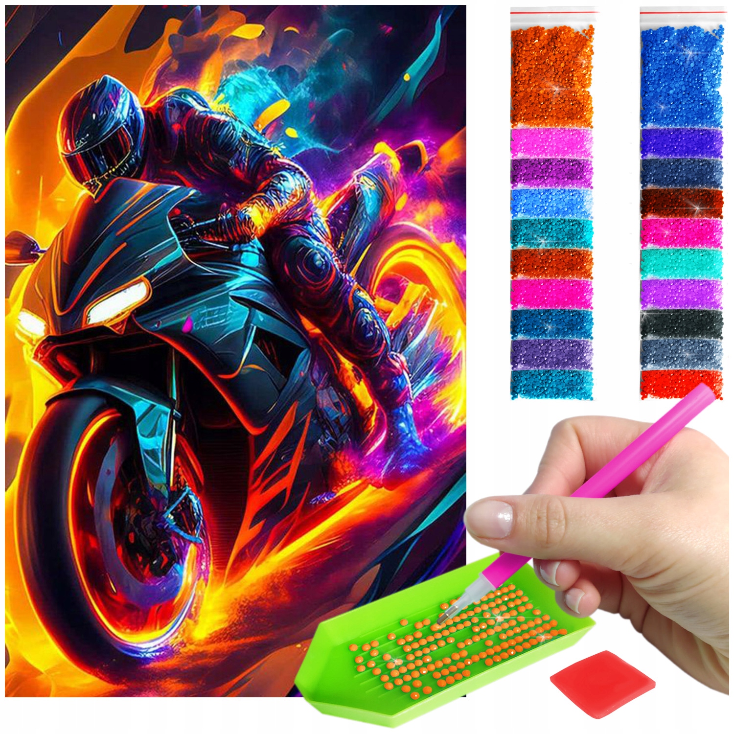 Diamond painting 40x60 (NO. DM078-KB176)