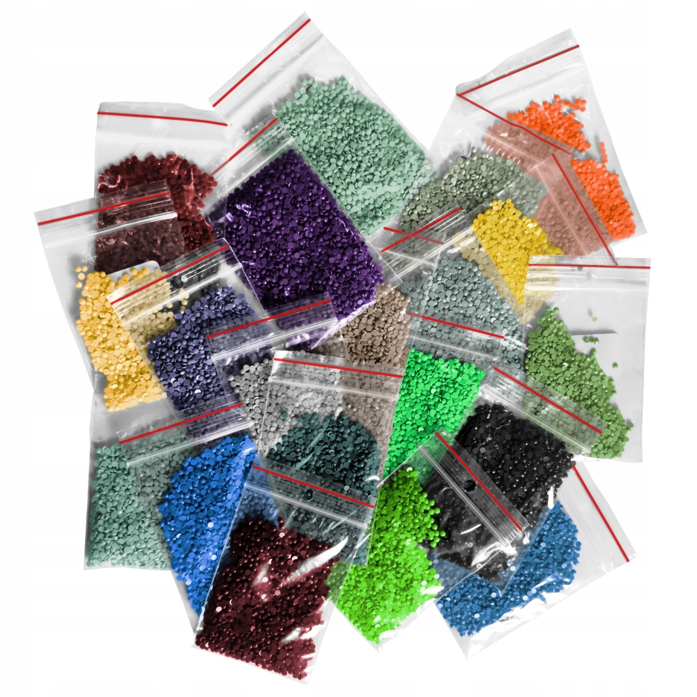 Diamond painting drills (20pcs Zip-bag)