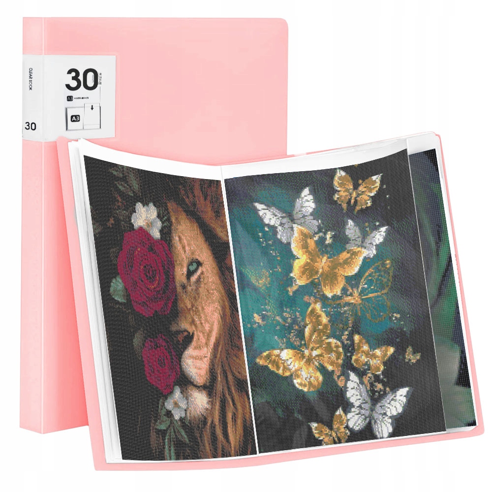Album (format A3) for diamond painting (ROSE)