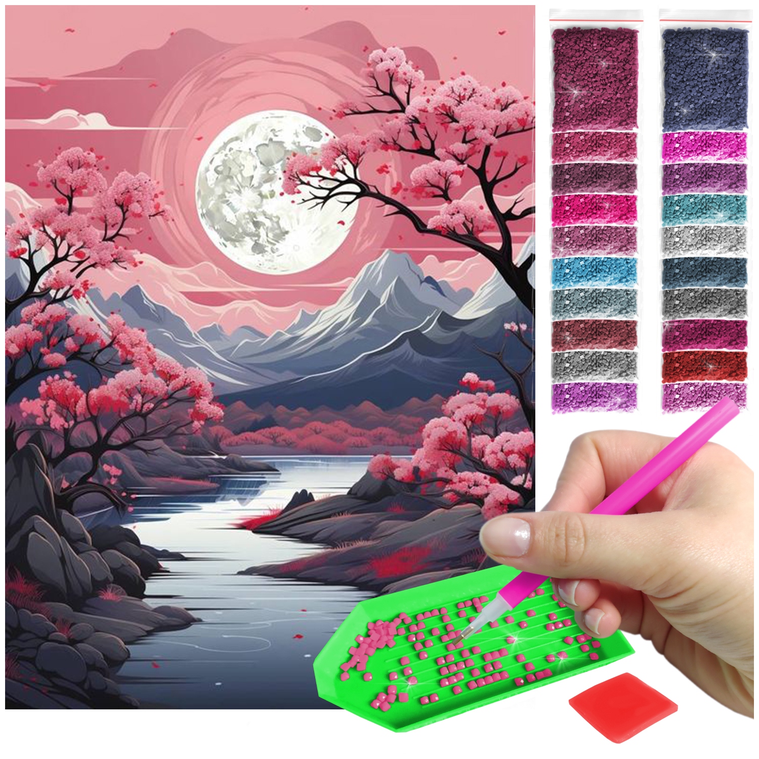 Diamond painting 30x40 (NO. KS013)